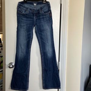 Size 27 Tuesday silver jeans